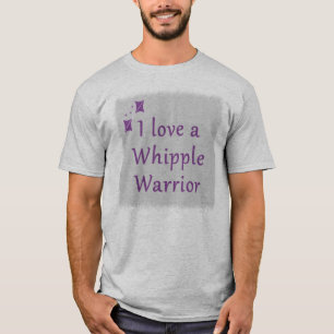 Amo una camisa del guerrero de Whipple