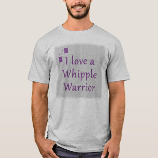 Amo una camisa del guerrero de Whipple