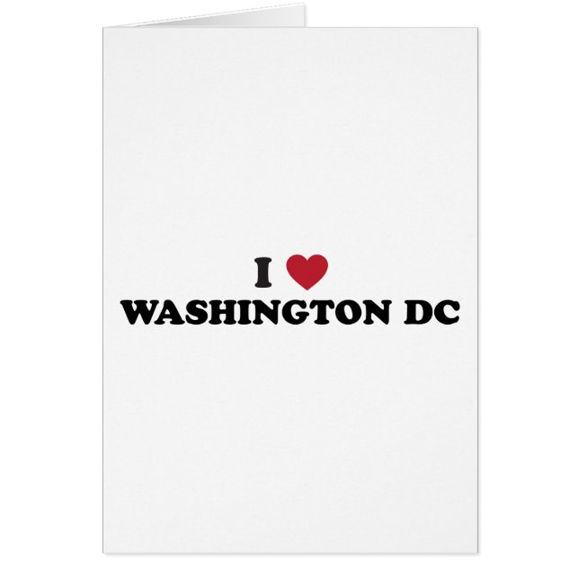 Amo Washington DC (Frente)