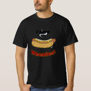 Amo Weenies ~ Perros calientes Camiseta