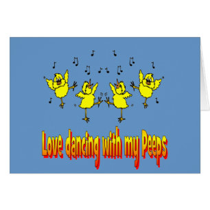 AMOR A BAILAR CON MIS REGALOS DE PEEPS
