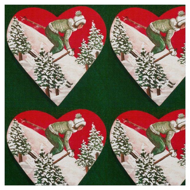 Amor a esquiar tela (Retal)