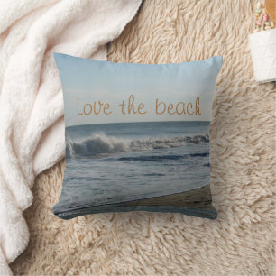 Amor a la Playa Almohada de Arena Oceánica