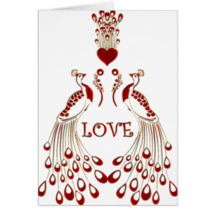 Amor a los pavos reales