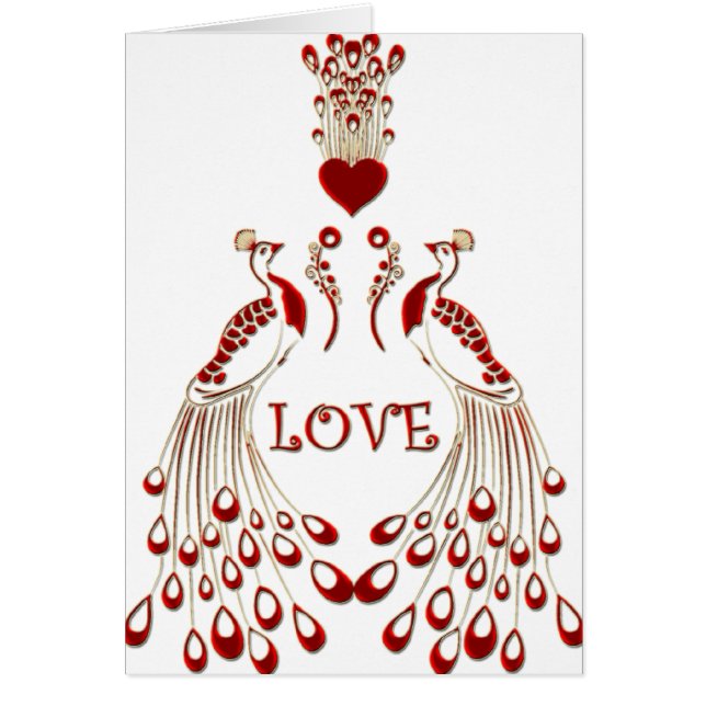 Amor a los pavos reales (Frente)