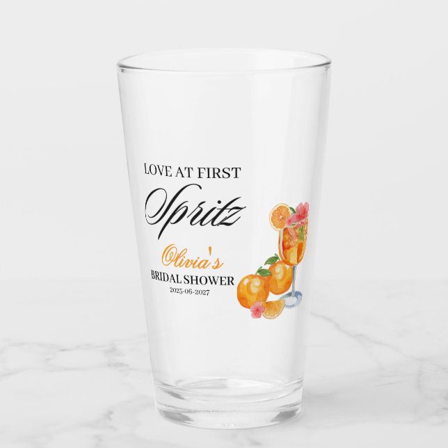 Amor a primera Spritz Fiesta de Despedida de Solte (Anverso)