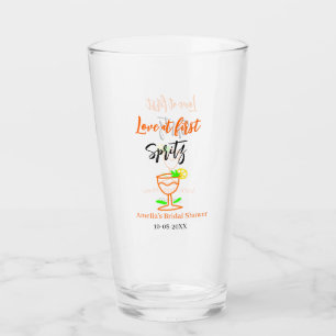 Amor a primera spritz naranja negro despedida de s