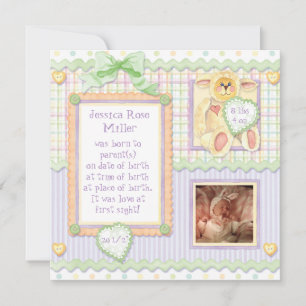 Amor a primera vista, anuncio de nacimiento de cor