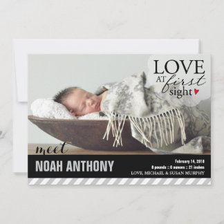 Amor a primera vista | Invitación del bebé