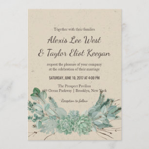 Amor Abundante - Suculentas invitaciones para una 