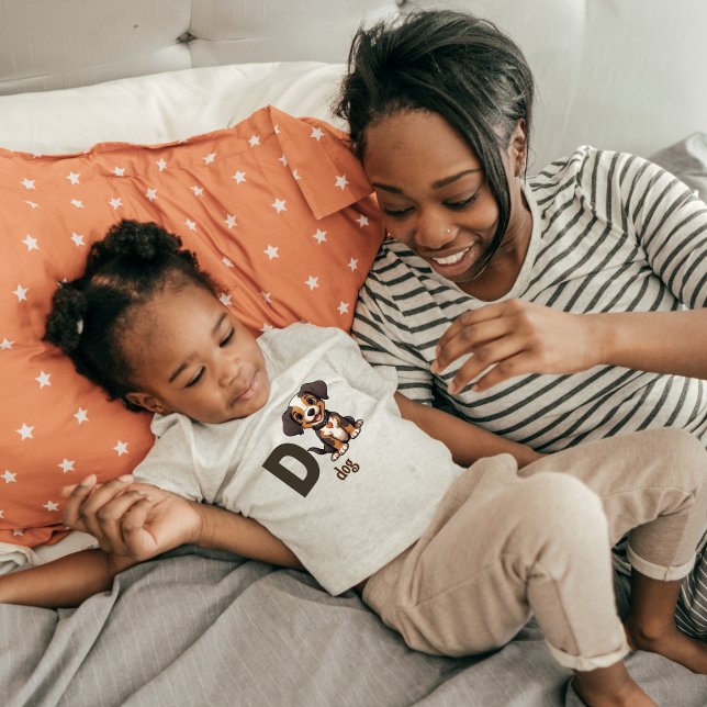 Amor al cachorro - Adorable D es para la camiseta  (Subido por el creador)