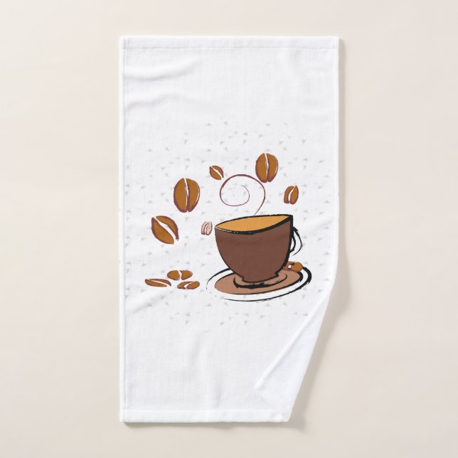 Amor al Café  (Toalla de mano)