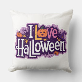 Amor al Cojín decorativo rosado de Halloween: Nuev