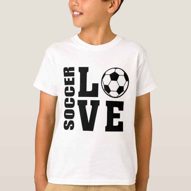 Amor al fútbol, camiseta de fútbol (Anverso)