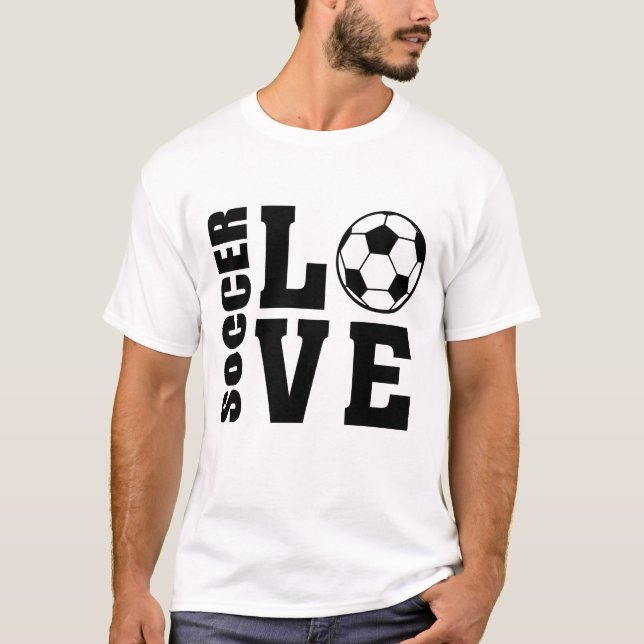 Amor al fútbol, camiseta de fútbol (Anverso)