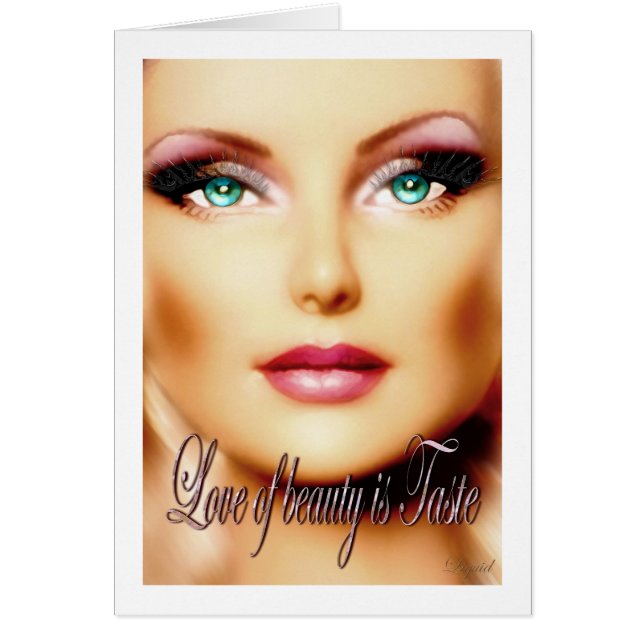 Amor al Personalizable de belleza (Frente)