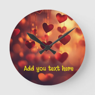 "Amor alrededor del reloj" – Reloj de pared person