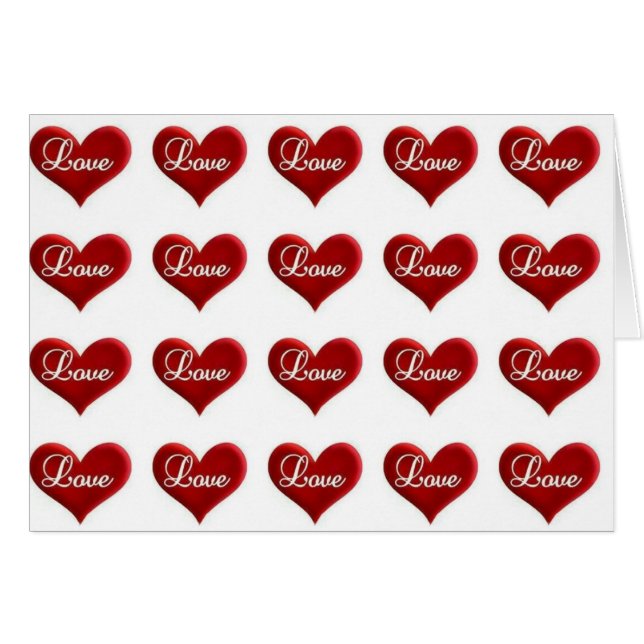 ***AMOR AMOR AMOR***= TARJETA DE AMOR (Anverso (Horizontal))
