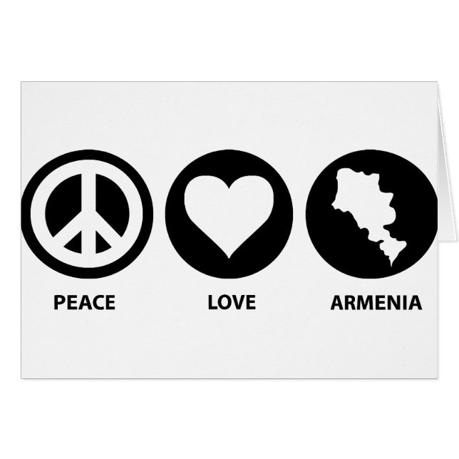 Amor Armenia de la paz (Anverso (Horizontal))