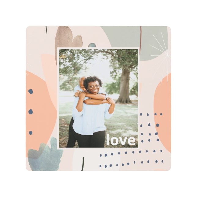 Amor artístico personalizado Arte mural Metalizado (Anverso)