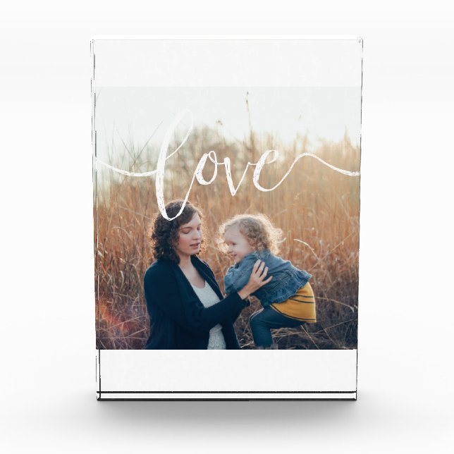 Amor | bloque fotográfico moderno (Anverso)