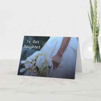 AMOR boda Y FELICIDAD CON NUESTRA TARJETA "HIJA"
