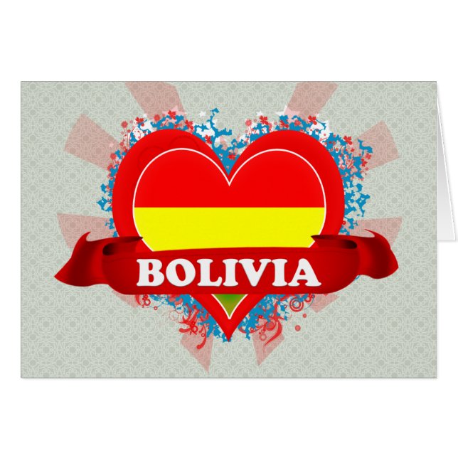 Amor Bolivia del vintage I (Anverso (Horizontal))