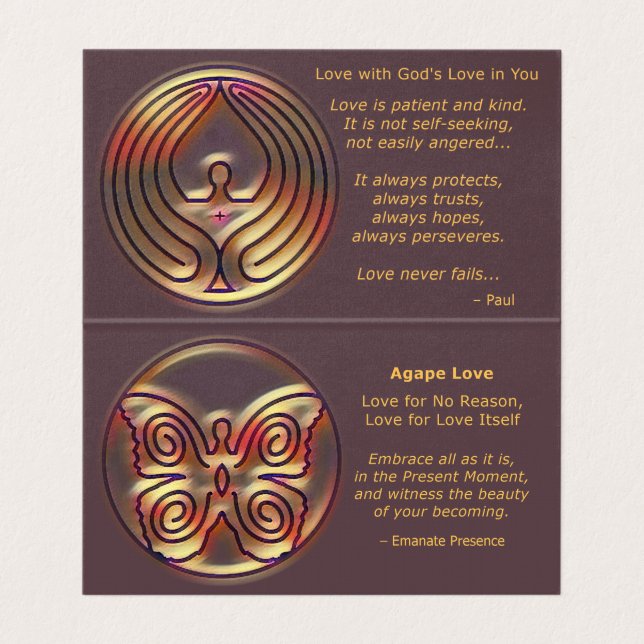 AMOR BOQUIABIERTO - TARJETA QUE ATESTIGUA (Interior desplegado)