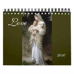 Amor, calendario Bouguereau 2010