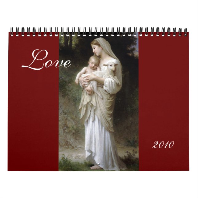 Amor, calendario Bouguereau 2010 (Tapa)