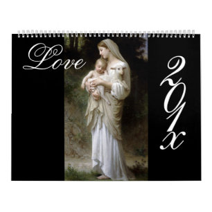 Amor, calendario Bouguereau DIY