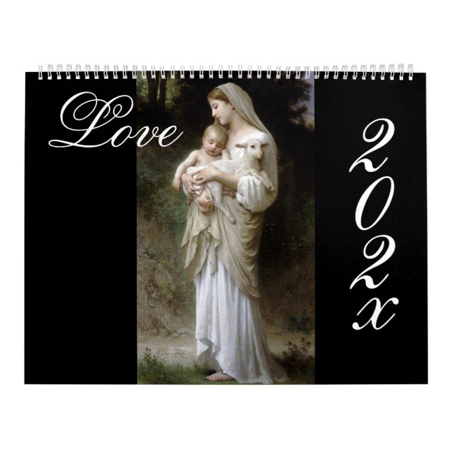 Amor, calendario de Bouguereau DIY (Tapa)