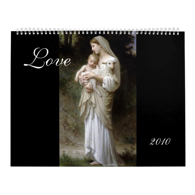 Amor, calendario del año de Buguereau DIY (Tapa)