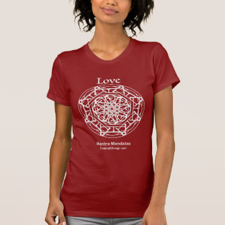 Amor - camiseta de las mandalas del mantra