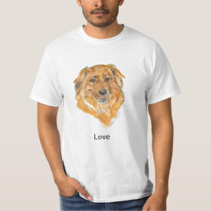 Amor: Camisetas de los pensamientos del perro