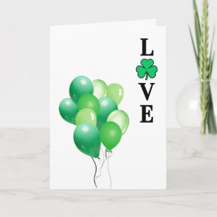 AMOR, Clover Shamrock, St Patricks Day Todo Propós