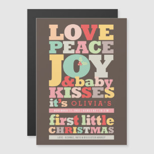 Amor Colorido Paz Alegría Y Besos De Bebé Cartas