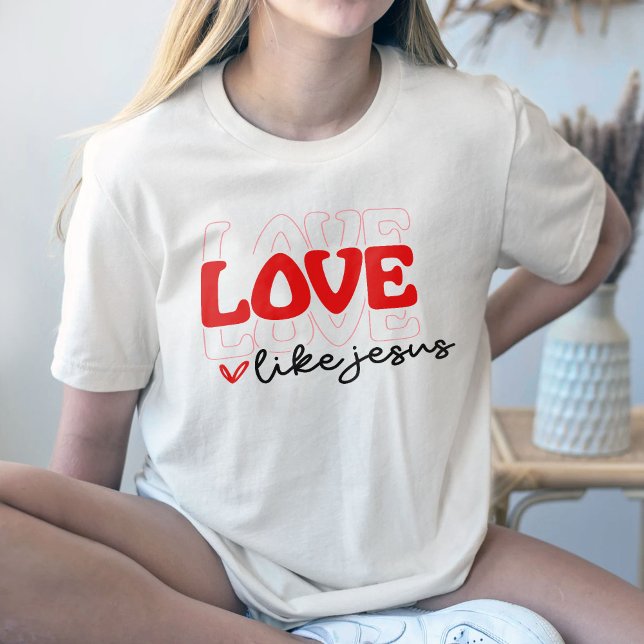Amor Como Camisa Jesús, Camiseta Cristiana Occiden (Subido por el creador)