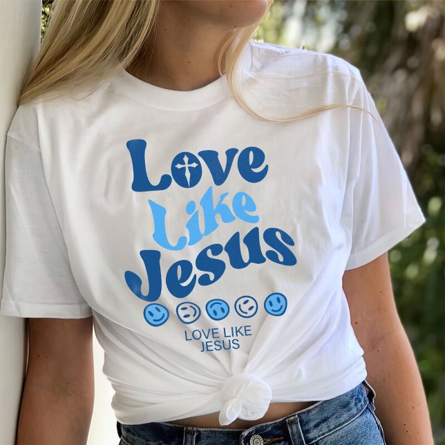 Amor Como Camisa Jesús, Camiseta De Moda (Subido por el creador)