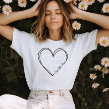 Amor Como Camiseta Minimalista De Jesús