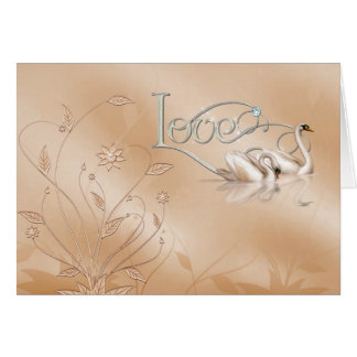 Amor con los cisnes y el diamante