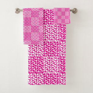 Amor controlado en magenta y blanco