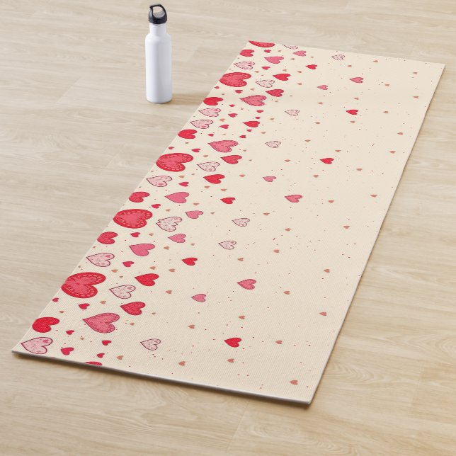 Amor, corazón, San Valentín, Boda - Yoga Mat (In situ)