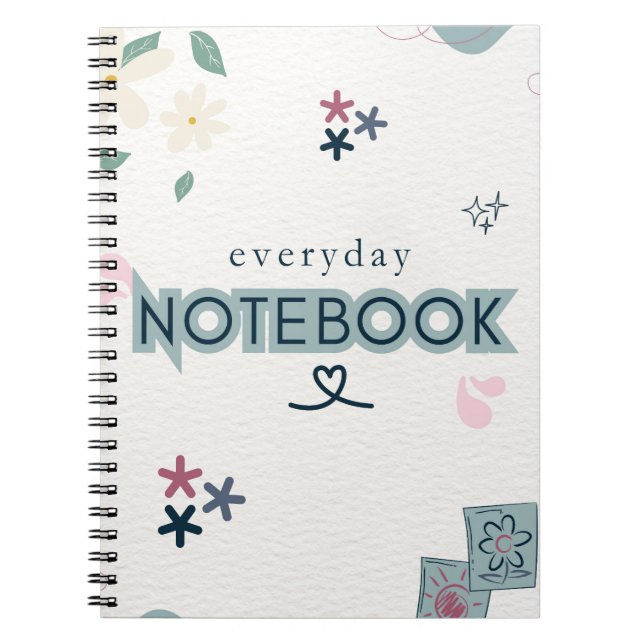 amor cotidiano, cuaderno para notas diarias (Frente)