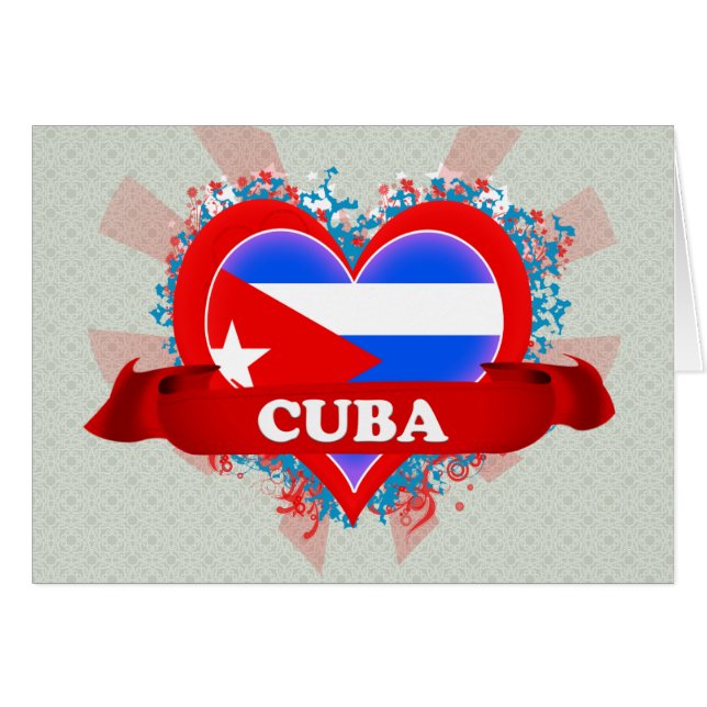 Amor Cuba del vintage I (Anverso (Horizontal))