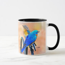 Amor de 010 Bluebird taza de la obra clásica de 11