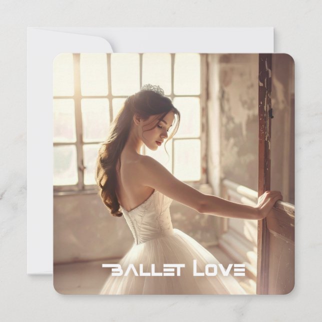 AMOR DE BALLET - BALLET & DANZA (Anverso)