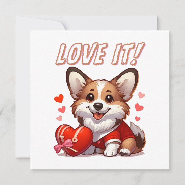 Amor de Corgi Adorable (Anverso)