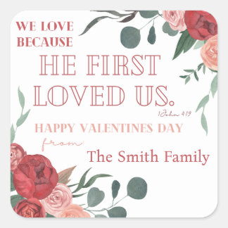 Amor de Dios Valentine trata a la Pegatina de la b