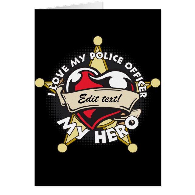 Amor de encargo mi oficial de policía (Frente)